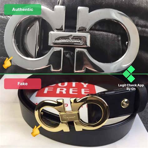 are silver ferragamo belts fake|real ferragamo belt.